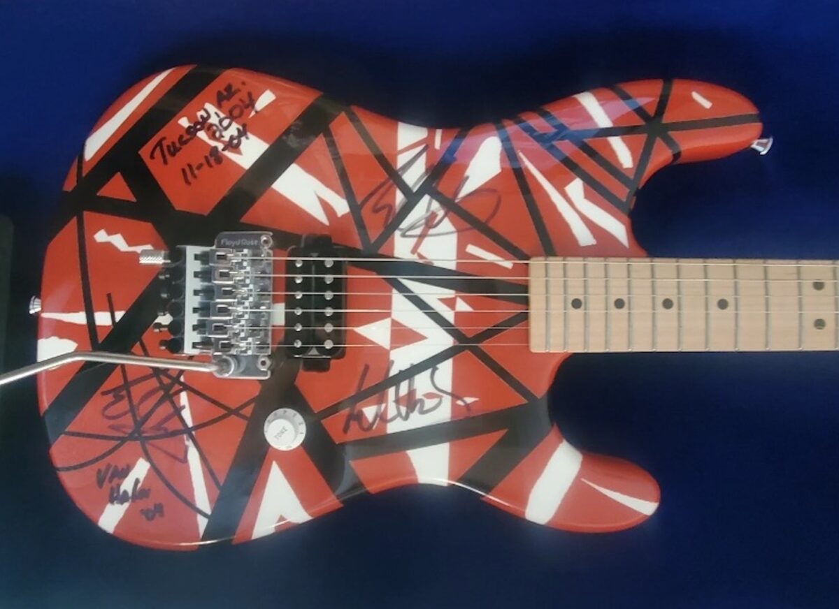 Edward Van Halen Charvel EVH Art Series Tour Guitar Catalog!!