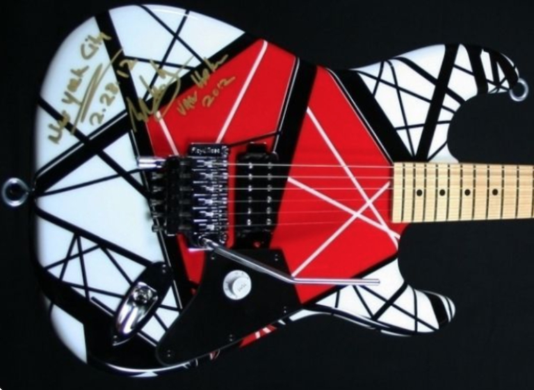 Edward Van Halen Charvel EVH Art Series Tour Guitar Catalog!!