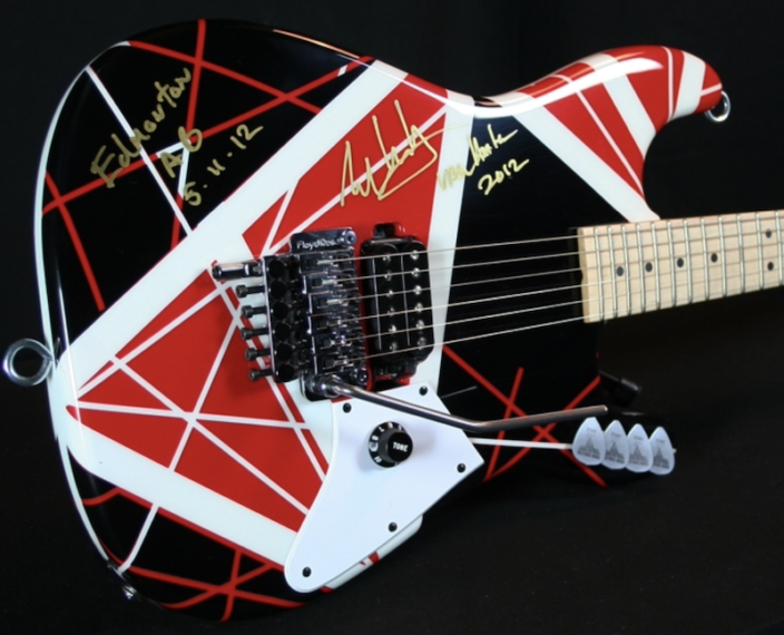 Edward Van Halen Charvel EVH Art Series Tour Guitar Catalog!!