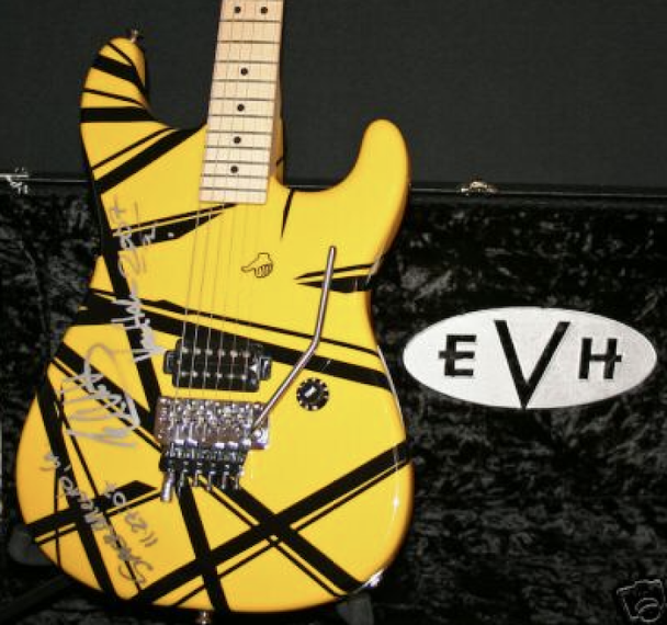 Edward Van Halen Charvel EVH Art Series Tour Guitar Catalog!!