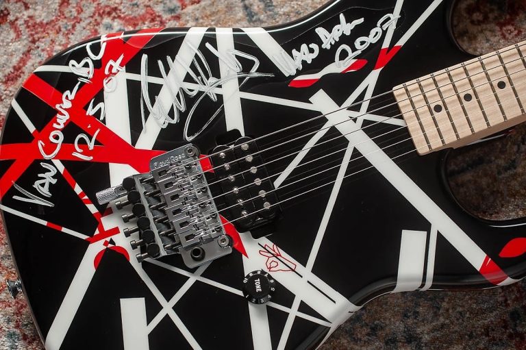 Edward Van Halen Charvel EVH Art Series Tour Guitar Catalog!!