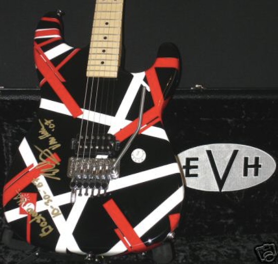 Edward Van Halen Charvel EVH Art Series Tour Guitar Catalog!!
