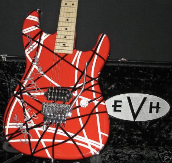 Edward Van Halen Charvel EVH Art Series Tour Guitar Catalog!!