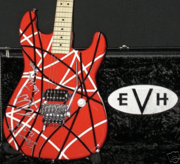Edward Van Halen Charvel EVH Art Series Tour Guitar Catalog!!