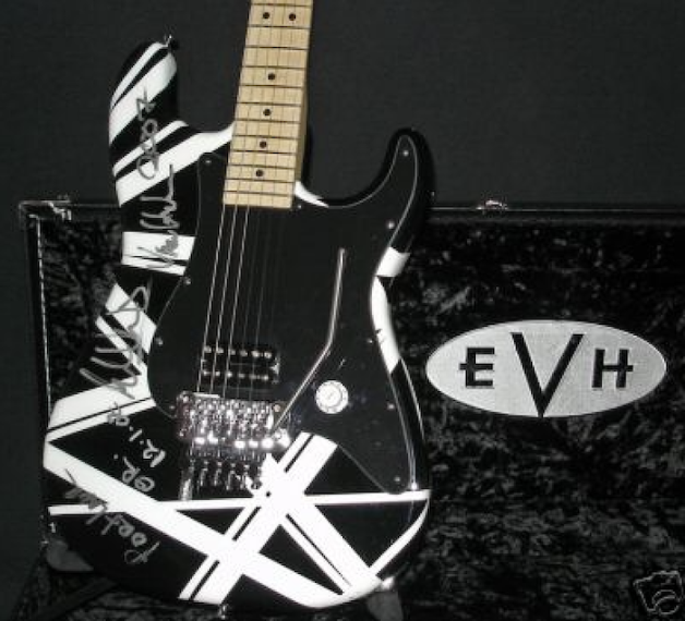 Edward Van Halen Charvel EVH Art Series Tour Guitar Catalog!!