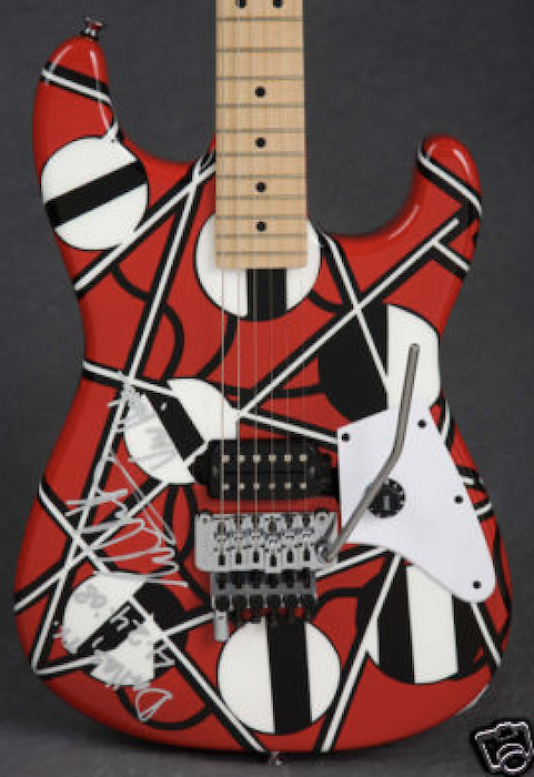 Charvel EVH Art Series Tour Guitar #273 Dallas, TX 2008
